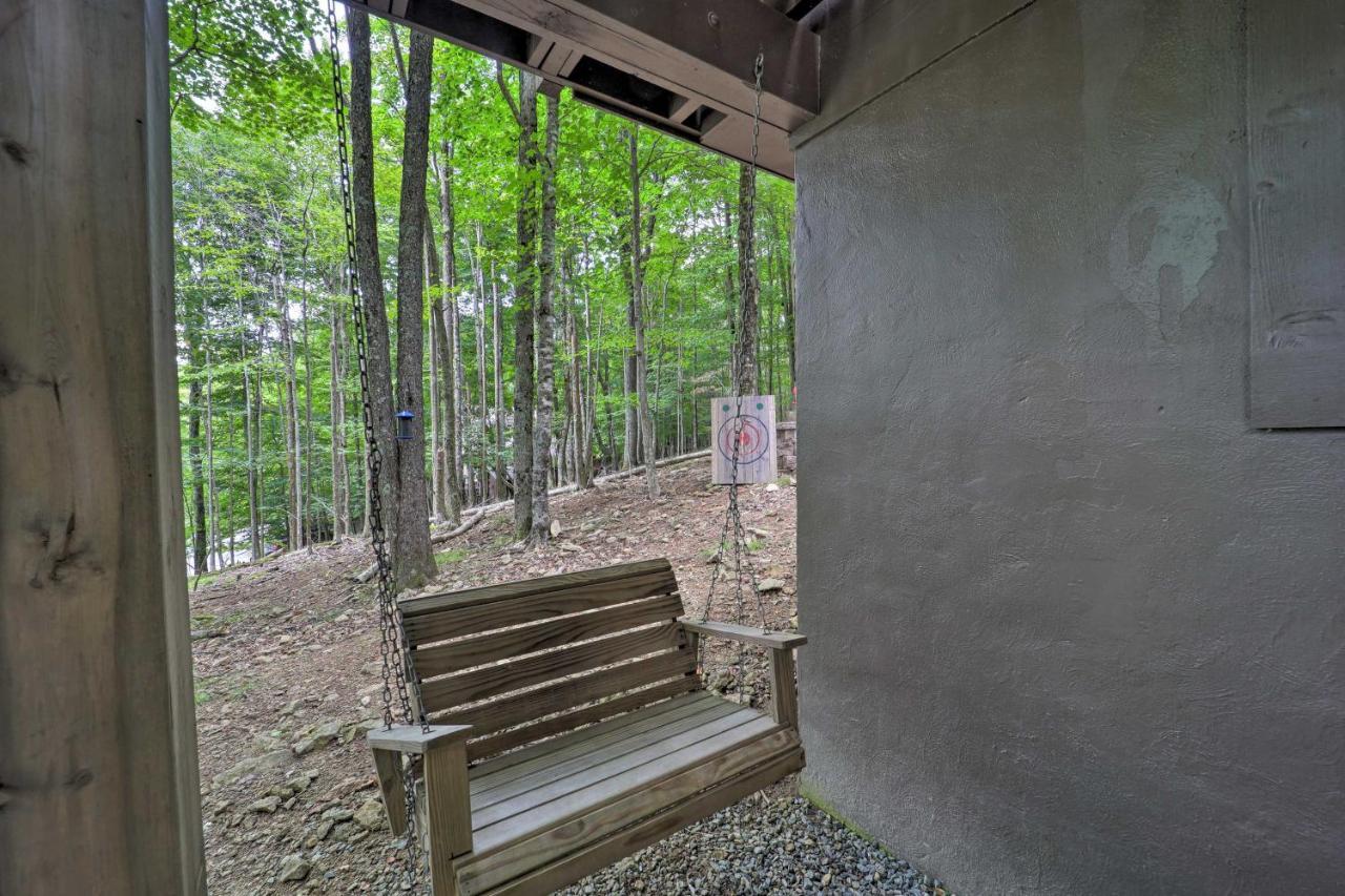 A-Frame Cabin With Hot Tub 1 Mi To Beech Mountain! Zewnętrze zdjęcie